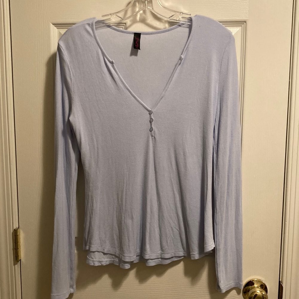 Maidenform Women’s Long-sleeve Sleep Top (size M)